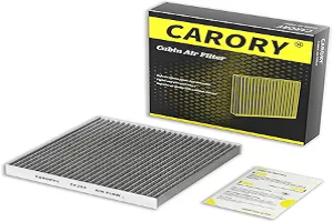 CARORY Cabin Air Filter w/Activated Carbon for Toyota Camry, Corolla, RAV4, Highlander, Lexus RX350, NX300, GX460, Subaru Legacy, Outback, Jaguar F-Pace, Land Rover Discovery, Range Rover and More