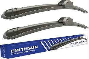 OEM QUALITY 26" + 18" Premium All-Seasons Stable And Quiet Windshield Wiper Blades(Set of 2)