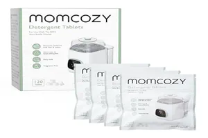 Momcozy Official Washing Block for Momcozy KleanPal Pro Baby Bottle Washer, 120 Detergent Tablets