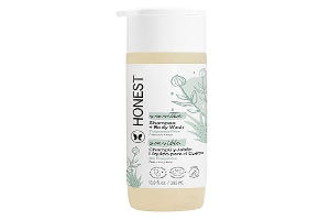 The Honest Company 2-in-1 Baby Shampoo & Body Wash, Fragrance-Free, Tear-Free, Hypoallergenic, Naturally Derived, Sensitive Skin, 10 fl oz