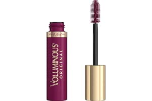 L’Oreal Paris Original Voluminous Mascara, Building Mascara Volume and Length Formula, Washable, Burgundy, 0.26 Fl Oz., 1 Count