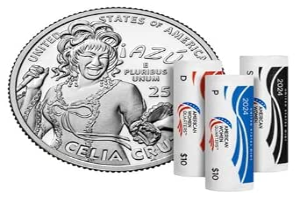 2024 Collection 2024 PDS Celia Cruz American Women Quarters 3 Coins, US Mint Mint State Quarter US Mint Mint State