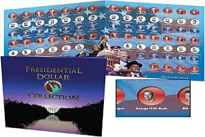 Presidential Dollar Folder: Complete Philadelphia and Denver Mint Collection