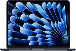 Apple 2024 MacBook Air 13-inch Laptop with M3 chip: Built for Apple Intelligence, 13.6-inch Liquid Retina Display, 8GB Unified Memory, 256GB SSD Storage, Backlit Keyboard, Touch ID; Midnight