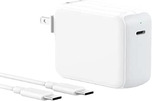 Charger for MacBook Air MacBook Pro 13 14 15 16 inch 2024 2023 2022 2021 2020, M1 M2 M3 Laptop 70W USB C Power Adapter, iPad, LED, 6.6FT USB-C Cable, Charging as Fast as Original Quality