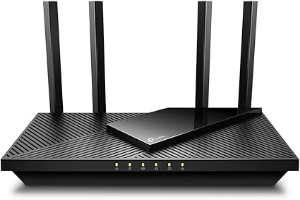 TP-Link AX1800 WiFi 6 Router (Archer AX21 V5) – Dual Band Wireless Internet, Gigabit, Easy Mesh, Works with Alexa - A Certified for Humans Device, Free Expert Support