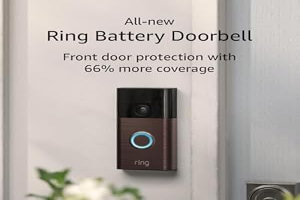 All-new Ring Battery Doorbell — Our best-seller got better, Head-to-Toe Video, Live View with Two-Way Talk, and Motion Detection & Alerts (2024 release), Venetian Bronze