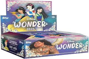 2025 Topps Disney Wonder Hobby Box: Pre-Order, 20 Packs, 6 Cards Each, Includes Parallels, Stickers, Inserts
