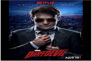 Daredevil (TV Series 2015 - ) 8 inch x 10 inch Photo Charlie Cox Netflix Poster April 10 kn