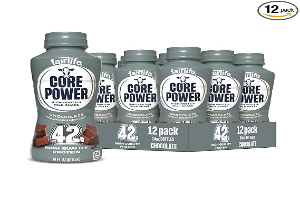Core Power Elite High Protein Shake, Chocolate, 42g Bottle, 14oz, 12 Pack