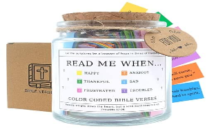 Bible Verse Jar, Hope Jar, Prayer Jar, Christian Gifts for Women, Christian Gifts for Mom, Bible Gifts for Women, Christian Gifts for Men, Christian Gifts for Father, Christian Gifts For Teen