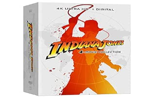 Indiana Jones 4-Movie Collection Limited Edition Steelbook [4K UHD + Digital Copy]