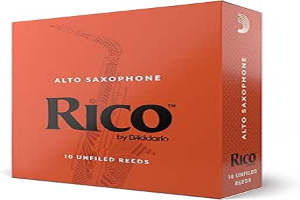 D’Addario Woodwinds - Rico Alto Sax Reeds - RJA1025 - Strength 2.5, 10-Pack