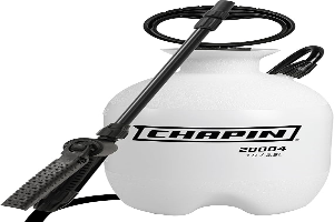 Chapin 20004 Pump Sprayer, 1-Gallon SureSpray Translucent Tank with an Easy Fill Funnel-Top Opening, Adjustable Cone Nozzle & 34" Long Reach Hose, Used for Fertilizer, Pesticides, Weeds & Pests