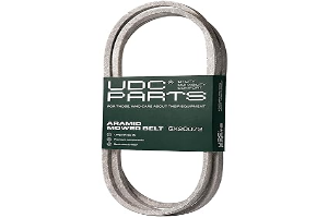 UDC Parts GX20072 John Deere 42 Inch Deck Belt Replace D110 L110 D105 E100 D130 S100 LA105 L100 D100 E130 L111 E110 E120 D125 125 LA135 LA110 S100 LA120 S120 LA125 UC32283 GY20570 Deck Belt / 104 inch