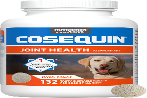 Nutramax Cosequin for Dogs Joint Health Supplement, Contains Glucosamine for Dogs, Plus Chondroitin and MSM, Supports Healthy Joints, For All Breeds and Sizes, Chewable Tablets, 132 Count