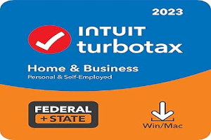TurboTax Home & Business 2023 Tax Software, Federal & State Tax Return [Amazon Exclusive] [PC/Mac Download]