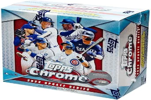 2022 Topps MLB Chrome Updates Baseball Trading Card Mega Box