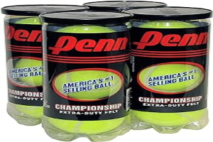 Penn Championship Tennis Balls - Extra Duty Felt Pressurized Tennis Balls