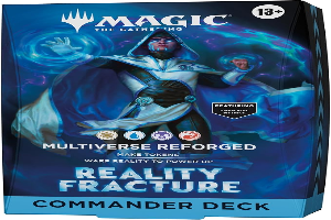 Magic: The Gathering Reality Fracture Commander Deck - Multiverse Reforged | 100-Card Deck + Accessories