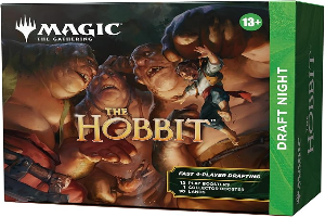 Magic: The Gathering | The Hobbit Draft Night | 1 Collector Booster, 12 Play Boosters, 90 Lands, 10 Tokens | Collectible Trading Card Game