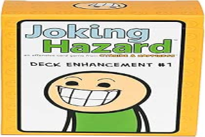 Deck Enhancement #1 - The first expansion of Joking Hazard Comic Building Card - Party Game by Cyanide and Happiness for 3-10 players , Orange, Medium
