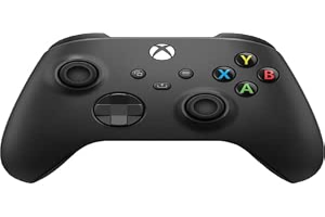 Xbox Wireless Controller Carbon Black - Wireless & Bluetooth Connectivity - New Hybrid D-pad - New Share Button - Featuring Textured Grip - Easily Pair & Switch Between Devices